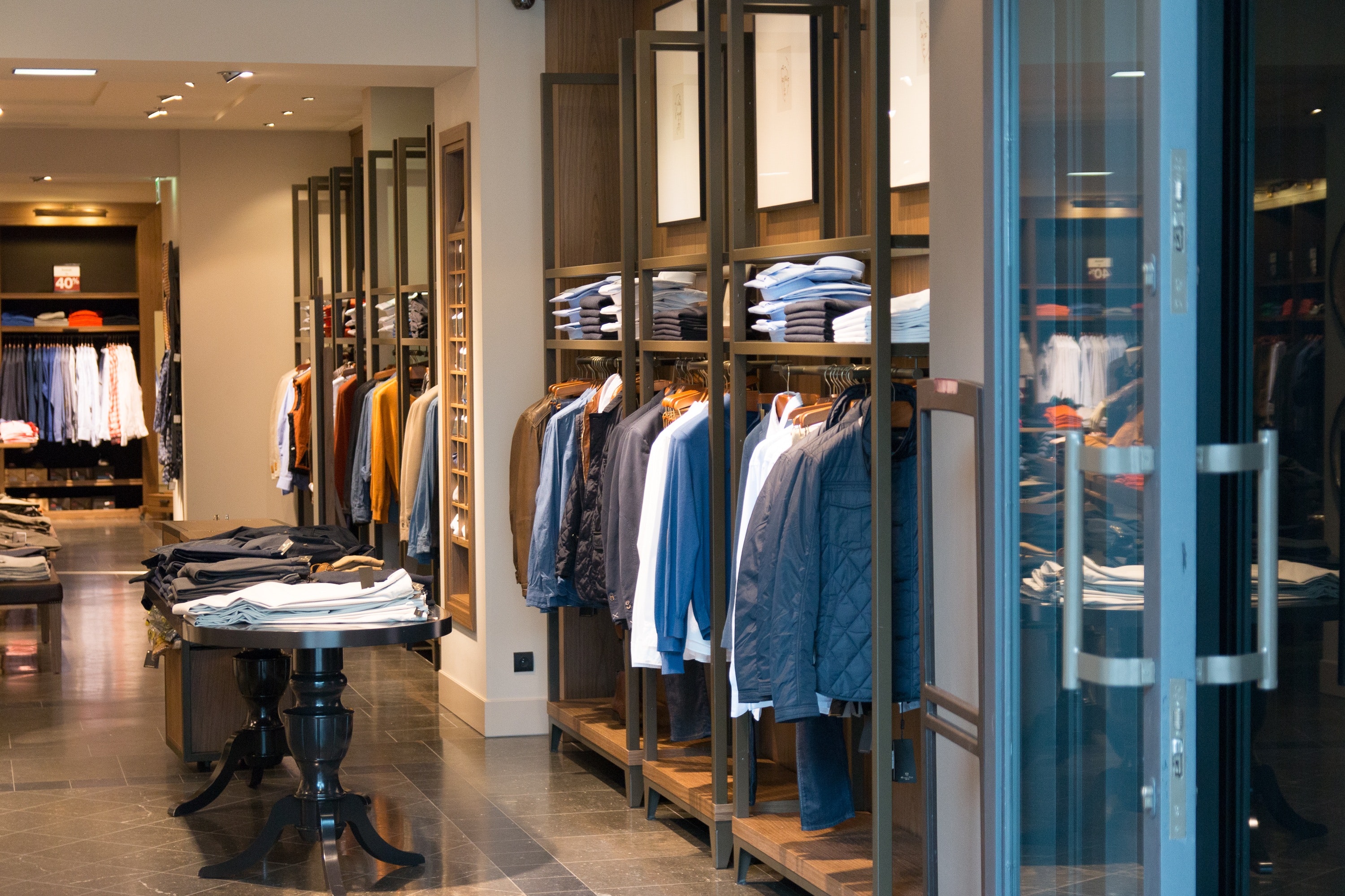 Retail clothing boutique